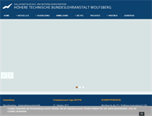 Tablet Screenshot of htl-wolfsberg.at